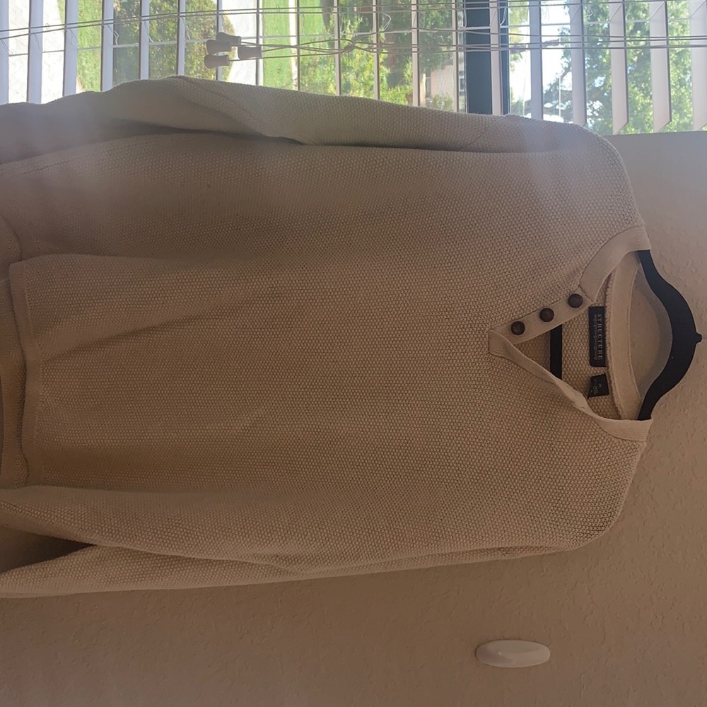 Man sweater polo type